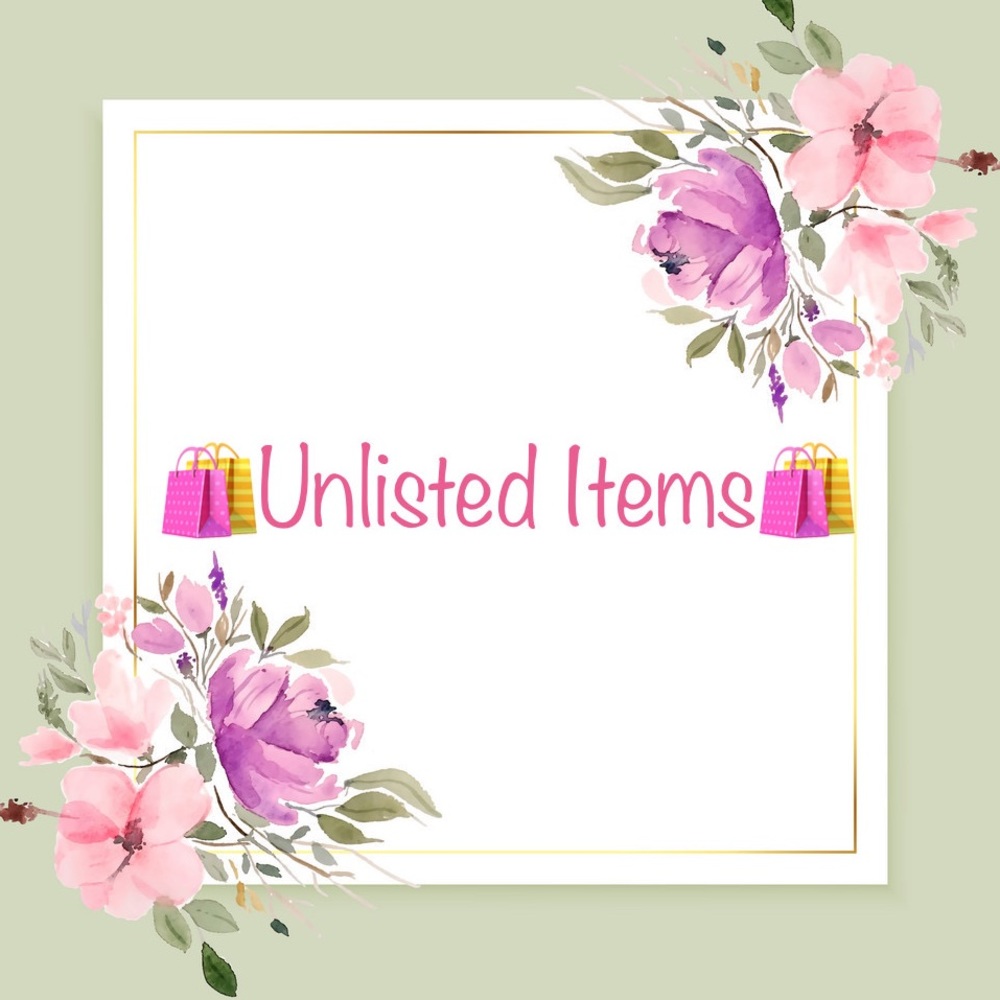 🛍️Unlisted Items Available 🛍️